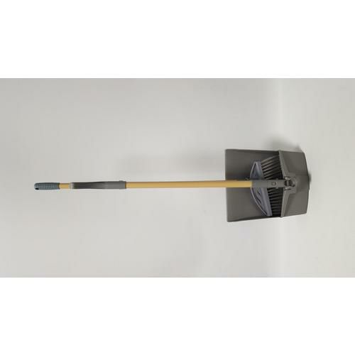 TRUSCO 多機能ほうきチリトリセット グレー