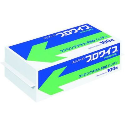 エリエール プロワイプ ストロングタオル E60ハンディ100 16パック入