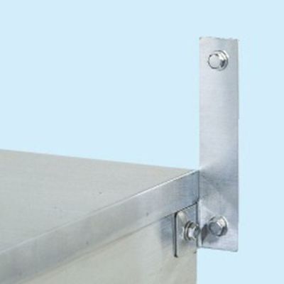 ステンレス保管ユニット オプション 壁固定金具(床タイプ) SU-WK2