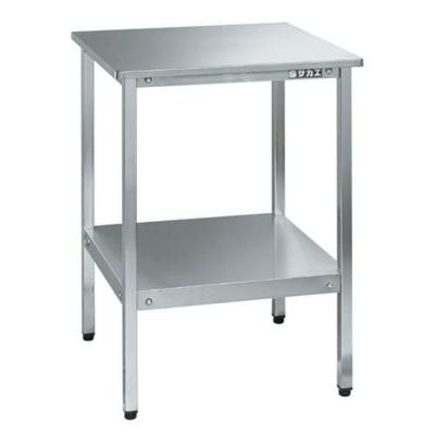 ステンレスサポートテーブル SRT-500SU4/外寸：幅500×奥行500×高さ685mm