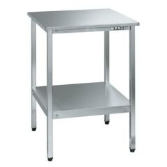 ステンレスサポートテーブル SRT-500SU4/外寸：幅500×奥行500×高さ685mm