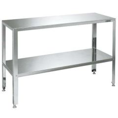 ステンレス小型作業台 STK4-124/外寸：幅1200×奥行450×高さ800mm