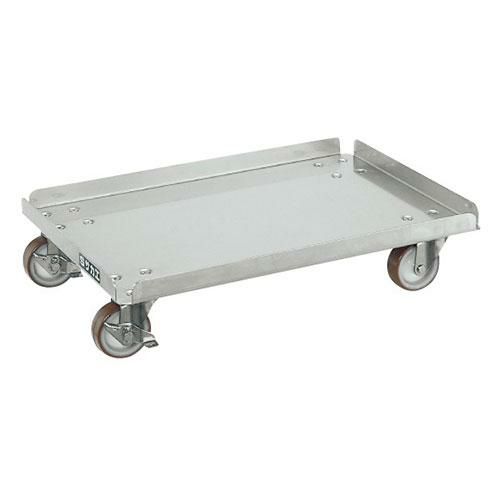 ステンレスコンテナ台車 SUC-50奥行/有効荷台寸法：幅536×奥行367×高さ115mm