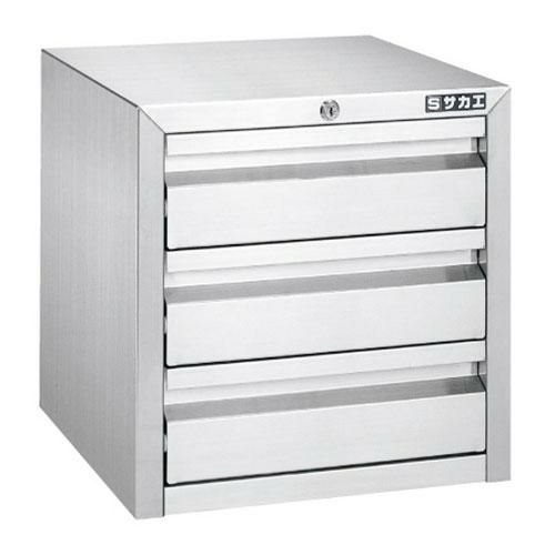 ステンレスミニキャビネット MNC-3SU 幅420×奥行430×高さ410mm