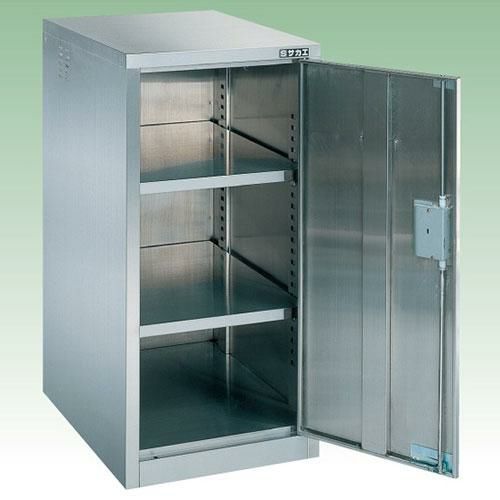 ステンレス薬品保管庫 SU-45B 幅450×奥行600×高さ900mm