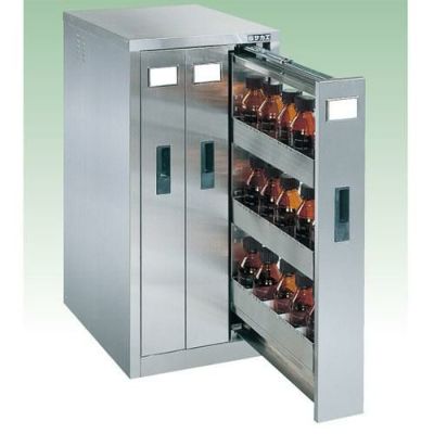 ステンレス薬品保管庫 SU-3BS