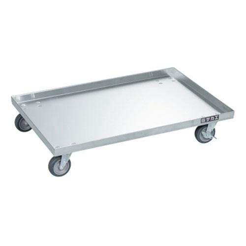 ステンレスコンテナ台車 エラストマー車仕様 SO-75DSU4