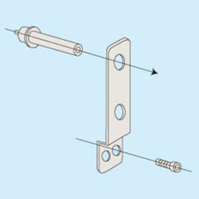 ステンレス(ラック/保管庫) オプション固定金具(壁タイプ) SU-WSK