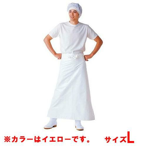 マイティクロス エプロン 腰下 E-1002-33 イエロー L