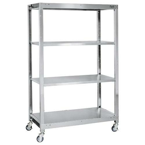 ステンレスラック(移動式) SLN-1234RSU4 幅1200×奥行615×高さ1314mm