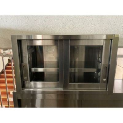 SH　ガラス扉吊り戸棚 Amazon.co.jp: 吊り戸棚 透明ガラス扉 w120d30h50cm