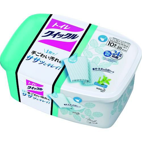 Kao トイレクイックル 容器入 10枚入
