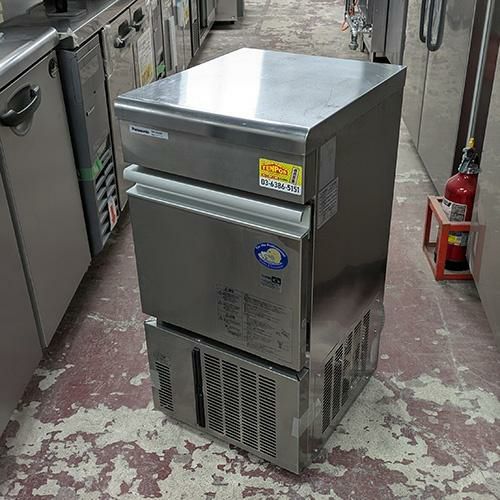 業界最長1年保証】【中古】製氷機 25kgキューブタイプ