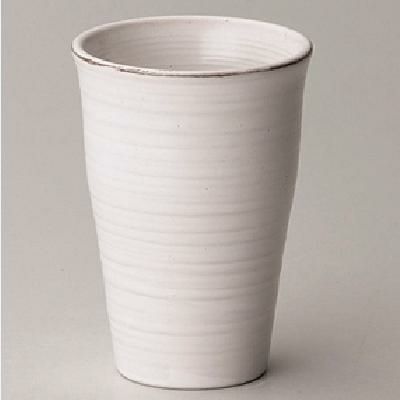 ☆粉引ロクロ目カップ