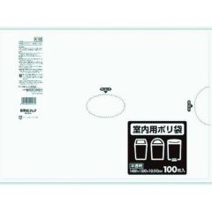 サニパック K-13 室内用ポリ袋 半透明 10L 100枚