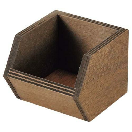 EBM 木製オーガナイザーボックスミニ エボニー塗装