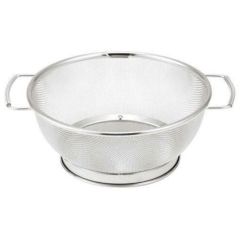 ザル 24cm B型手付 18-8 MI