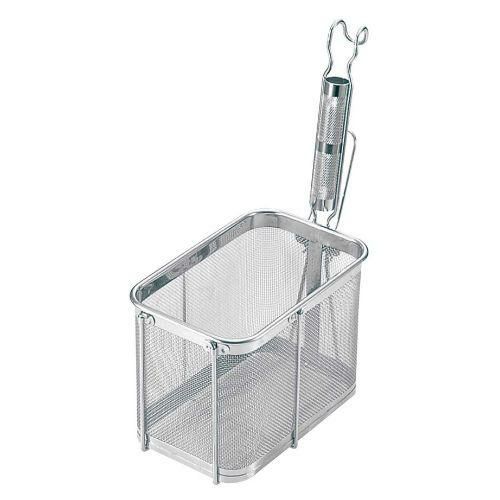 TS 18-8 パイプ柄 角型 うどんテボ 深型 30125