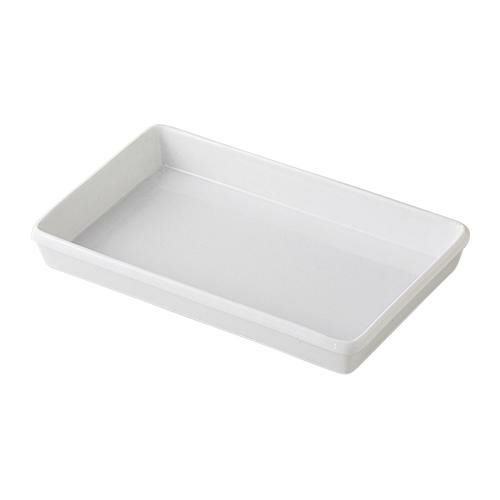 ホワイトベース 9.5インチ角プラター