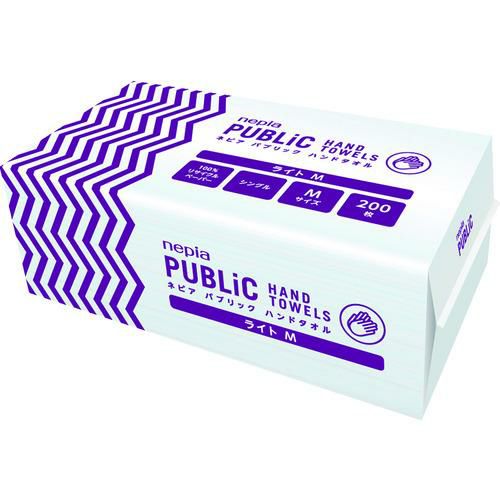 ネピア パブリックハンドタオル ライトM 200枚 30パック入り