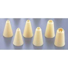 TH PP 星口金 8切 6pcsセット 32537