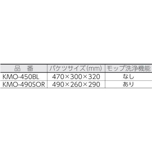 IRIS 536508 回転モップ洗浄機能付き KMO-490S OR