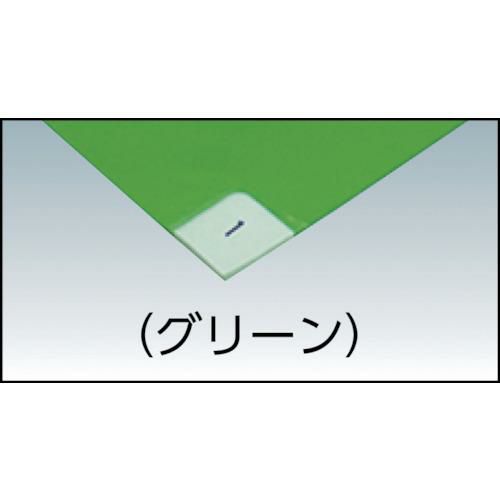 ブラストン 弱粘着マット 緑 （10枚入）