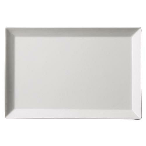 ステージ 27長角盛皿 白