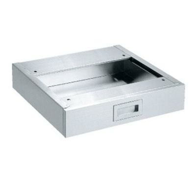 ステンレス作業台 オプションキャビネット NKL4-10SUNB/外寸：幅500×奥行500×高さ105mm