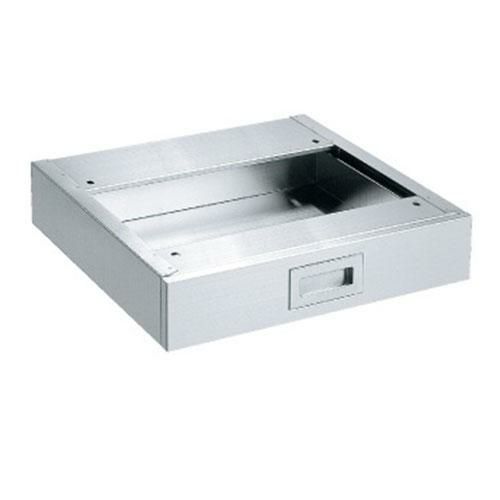 ステンレス作業台 オプションキャビネット NKL-10SUC/外寸：幅500×奥行500×高さ105mm