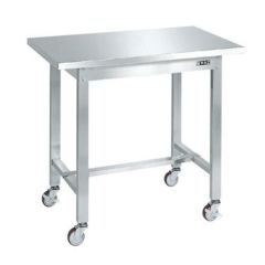 ステンレス作業台(移動式) SUS-096BSSN/外寸：幅900×奥行600×高さ802mm
