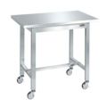 ステンレス作業台(移動式) SUS-096BSSN/外寸：幅900×奥行600×高さ802mm