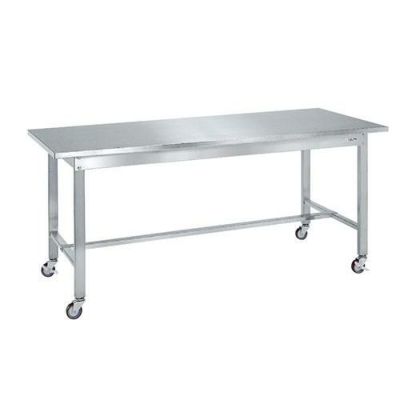 ステンレス作業台(移動式) SUS-189BSSN/外寸：幅1800×奥行900×高さ802mm