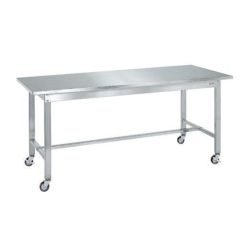 ステンレス作業台(移動式) SUS-189BSSN/外寸：幅1800×奥行900×高さ802mm