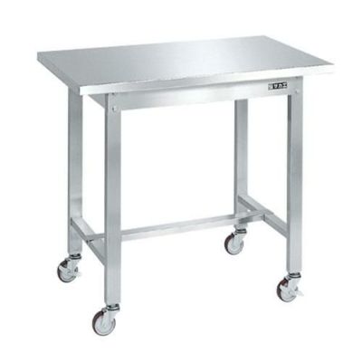 ステンレス作業台(移動式) SUS4-096BN/外寸：幅900×奥行600×高さ802mm