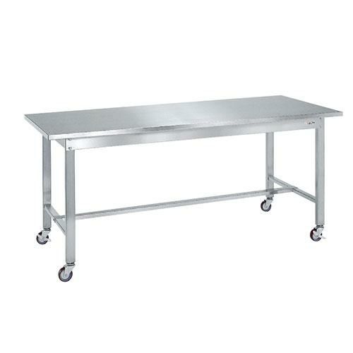 ステンレス作業台(移動式) SUS4-187BN/外寸：幅1800×奥行750×高さ802mm