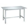 ステンレス作業台(ステンレスカブセ天板) SUS4-127HCLC/外寸：幅1200×奥行750×高さ800mm