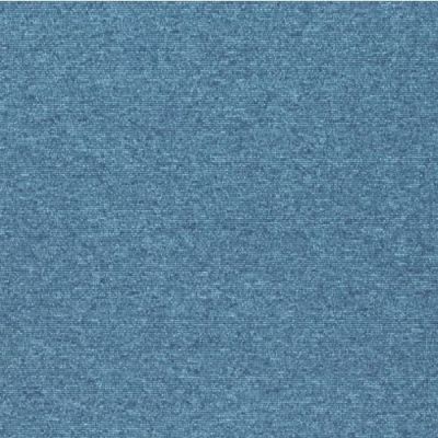 ワタナベ タイルカーペット ブルー 50cm×50cm