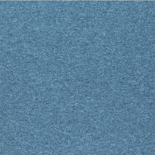 ワタナベ タイルカーペット ブルー 50cm×50cm