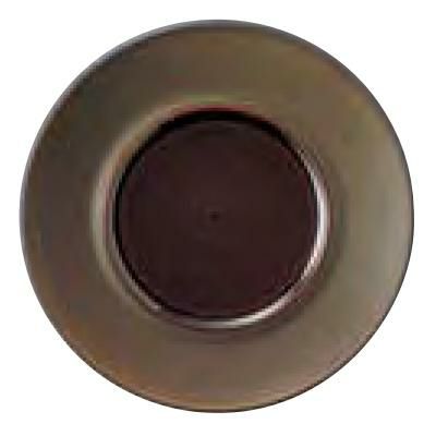 プレート 21cm_ブラウン