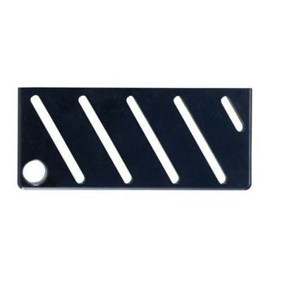 HACCP包丁差用カラープレート A(斜)タイプ ブラック