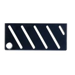 HACCP包丁差用カラープレート A(斜)タイプ ブラック