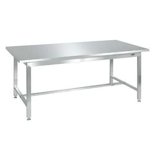 SUS4-187PC ステンレス作業台(ステンレスカブセ天板) 幅1800×奥行750×高さ740mm