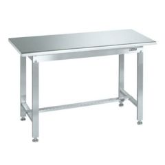 ステンレス作業台(天板R付) SUS3-127R/外寸：幅1200×奥行750×高さ740mm