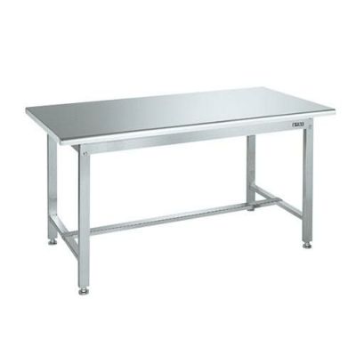 ステンレス作業台(天板R付) SUS3-157R/外寸：幅1500×奥行750×高さ740mm