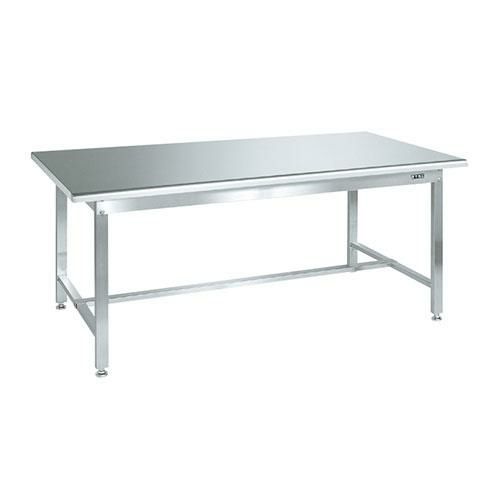 ステンレス作業台(天板R付) SUS3-187R/外寸：幅1800×奥行750×高さ740mm