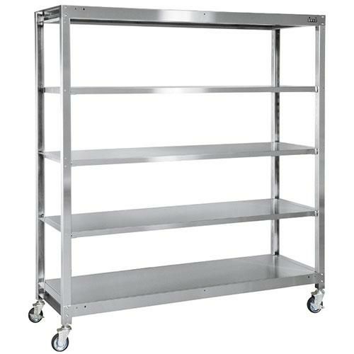 ステンレスラック(移動式) SLN-1855RSU4 幅1800×奥行615×高さ1914mm