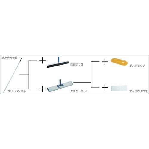 TRUSCO フリーハンドル アルミ柄