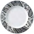 トッカータ・ペイズリー プレート 31cm ブラック /グループS
