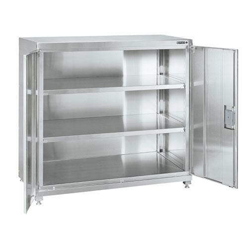 ステンレス保管庫 PNH-1212SU4 幅1200×奥行640×高さ1200mm